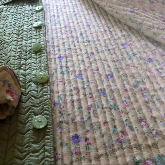 Northern Reflections Cotton Quilted Coat - Reversible - Floral - Picture 7 of 10